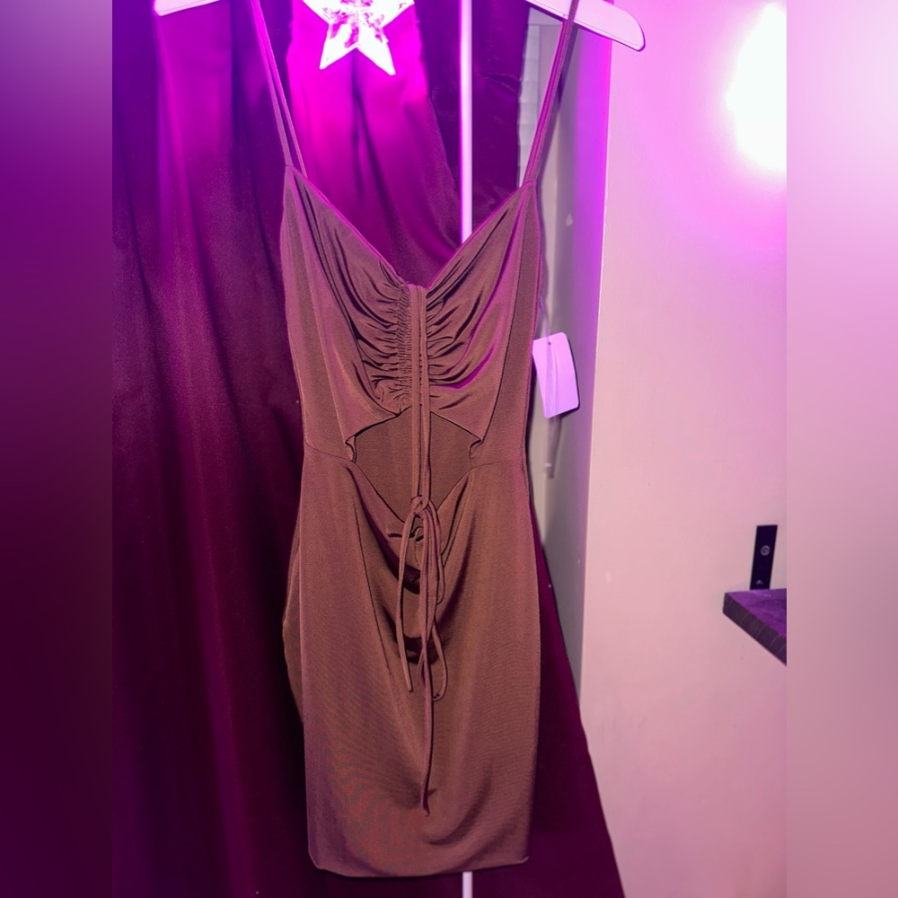 ~Brown Mini Dress ~
